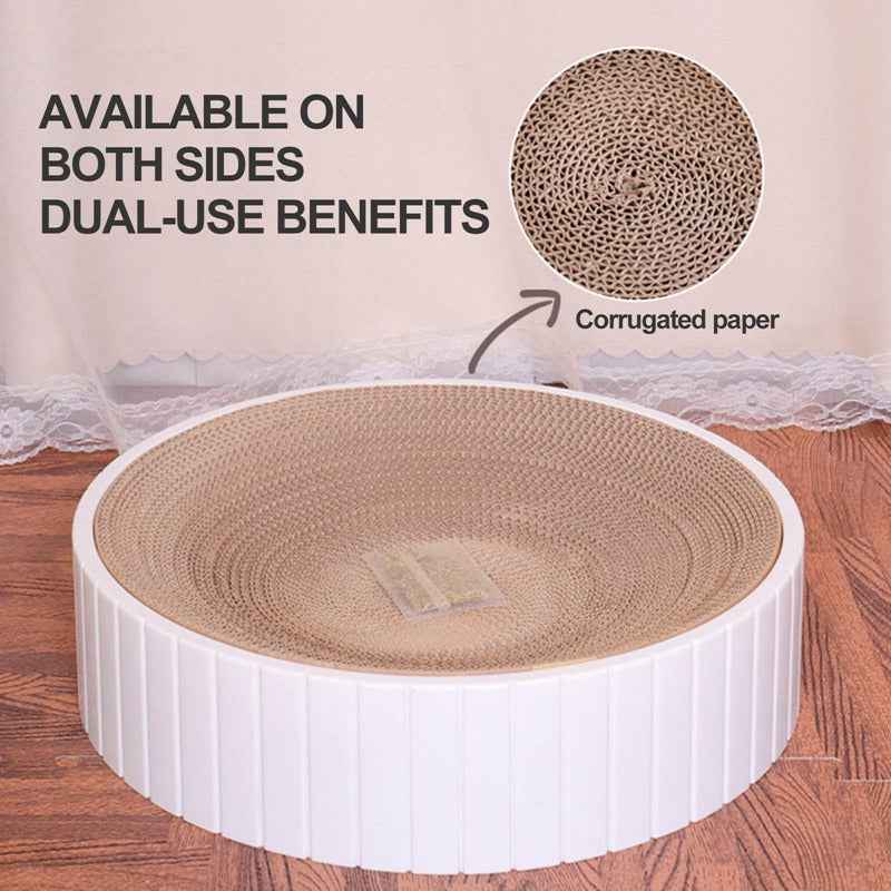 Round Cat Scratching Board