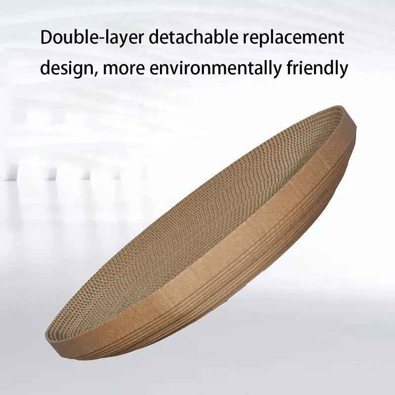 Round Cat Scratching Board